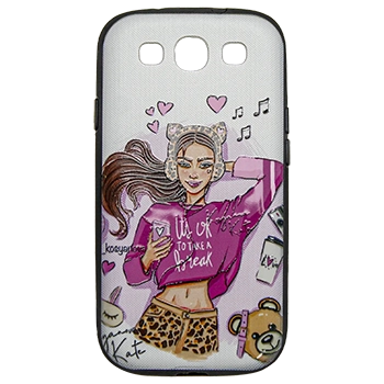 کاور طرح دار مدل P13 مناسب برای گوشی سامسونگ Galaxy S3